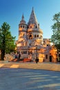 Budapest - Fisherman bastion at sunrise Royalty Free Stock Photo