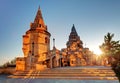 Budapest - Fisherman bastion at sunrise Royalty Free Stock Photo