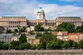 Horizontal view of Buda Castle