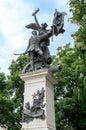 Vertical view of the Statue of the Independence War