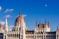 Budapest, Hungarian Parliament Building Royalty Free Stock Photo