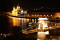 Budapest - Hungarian parliament and chain bridge