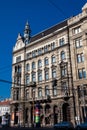 Beautiful architecture of the buildings at Budapest city center