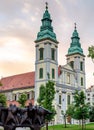 Budapest Hungary August 29 2012 Church of the Assumption Inner City Church