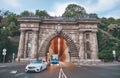 Tunnel under the Castle Hill in Buda Royalty Free Stock Photo