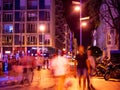 View on the nightlife and the people of Budapest Royalty Free Stock Photo