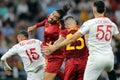 Final UEFA Europa League 2023, match Sevilla FC vs AS Roma at Puskas Arena in Budapest