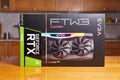 EVGA Geforce RTX 3090 Nvidia GPU box Royalty Free Stock Photo