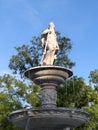 Budapest, Hungary: Danubius Fountain at Elizabeth Square Royalty Free Stock Photo