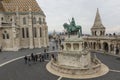 BUDAPEST, HUNGARY - DECEMBER 10, 2015: Fishermen's bastion in Budapest Royalty Free Stock Photo