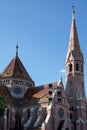 BUDAPEST, HUNGARY/EUROPE - SEPTEMBER 21 : Calvinist Church in Bu Royalty Free Stock Photo