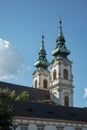 BUDAPEST, HUNGARY/EUROPE - SEPTEMBER 21 : Szent Anna Templom in