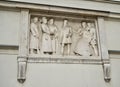 Hungarian Independance monument showing Prime Minister Lajos Batthyany, 1849. Royalty Free Stock Photo