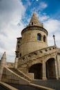 Budapest, Hungary: Fisherman Bastion. Beautiful view of one of the main attractions of the old town Royalty Free Stock Photo