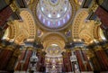 Interior of St. Stephen`s Basilica in Budapest, Hungary Royalty Free Stock Photo