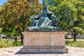 Statue of Queen Elisabeth in Budapest, Hungary. Queen Elisabeth, wife of Habsburg Emperor Franz Joseph and a free-spirited icon o