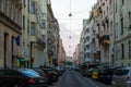 a street in Budapest city - Hungary