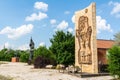 View of Memento Park in Budapest, Huingary Royalty Free Stock Photo