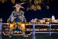 Budapest, Hungary - March 03, 2012. Bronze statue of Little Princess by Marton Laszlo - Kiskiralylany