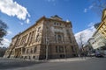 Hungarian National Bank Building Royalty Free Stock Photo