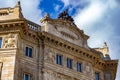 Hungarian National Bank Building Royalty Free Stock Photo