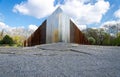 Budapest, Hungary - March 25, 2014: Memorial to the 1956 Revolution Otvenhatosok tere