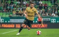 Budapest, Hungary - May 7, 2022. Ferencvaros midfielder Balint Vecsei during Hungarian OTP Bank Liga Gameweek 32 match