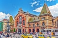 BUDAPEST, HUNGARY-MAY 06, 2016: Great Market Hall- largest and o Royalty Free Stock Photo