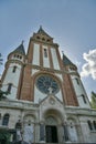 Holy Family Parish Church (Zugliget) at Szarvas Gabor ut 52 in Budapest, Hungary Royalty Free Stock Photo