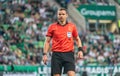 Hungarian referee Gergo Bogar during Hungarian OTP Bank Liga Gameweek 32 match Ferencvaros vs