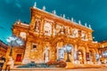 BUDAPEST, HUNGARY-MAY 05,2016: Hungarian State Opera House  is a neo-Renaissance opera house located in central Budapest Royalty Free Stock Photo