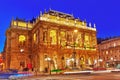 BUDAPEST, HUNGARY-MAY 05,2016: Hungarian State Opera House is a Royalty Free Stock Photo