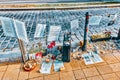 BUDAPEST, HUNGARY-MAY 04, 2016: Liberty Square Budapest-Memorial dedicated to the victims of Nazi Occupation during the Second Royalty Free Stock Photo