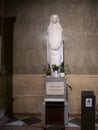 BUDAPEST, HUNGARY- MAY, 26, 2019: a statue of saint rita in st stephens basilica in budapest Royalty Free Stock Photo