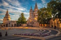 Budapest, Hungary - Morning view of the Fisherman Bastion Royalty Free Stock Photo