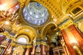 St. Stephen Basilica dome, Budapest, Hungary Royalty Free Stock Photo