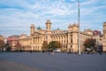 Budapest, Hungary - November 12, 2018 luxury building of the Ethnographic Museum