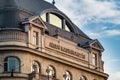 Old historic building of Aegon Magyarorszag insurance company in Budapest, Hungary Royalty Free Stock Photo