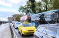 Sightseeing bus in Budapest. Royalty Free Stock Photo