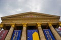 BUDAPEST, HUNGARY: Palace of Arts in Budapest. Palace of Arts is a contemporary art museum built in 1895