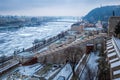 Budapest, Hungary - Panoramic skyline view of the Varkert Bazar