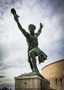 Budapest, HungaryÃ¢â¬â¢s capital, is bisected by the River Danube.