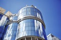 Budapest, Hungary - scenic view of glass modern building Royalty Free Stock Photo