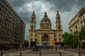 Budapest, Hungary: St Stephen`s Basilica in Budapest. Roman Catholic basilica in Budapest
