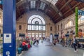 Budapest Keleti Railway Station Interior Royalty Free Stock Photo