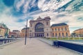 Budapest Keleti Railway Station Royalty Free Stock Photo