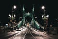 Budapest Liberty Bridge Royalty Free Stock Photo