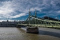 Budapest Liberty Bridge. Royalty Free Stock Photo