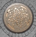 Budapest manhole cover