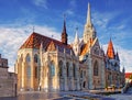 Budapest - Mathias Church at day Royalty Free Stock Photo